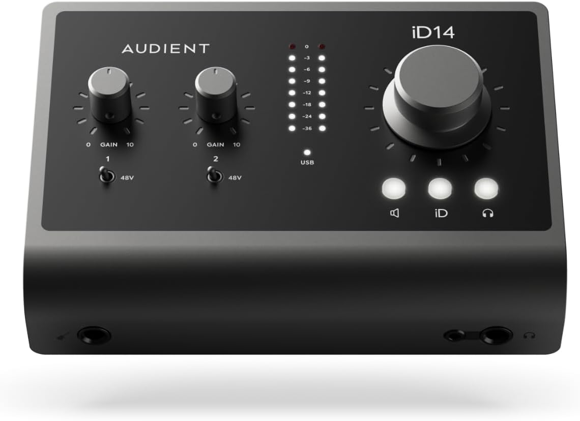 51i4If0LT3L._AC_SL1500_ Audient iD14 MKII USB-C Audio Interface - Image 1