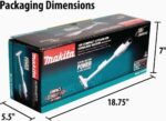 Makita 18V LXT Compact Vacuum, XLC02ZW (Tool Only) - Image 2